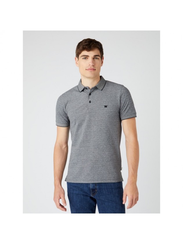 WRANGLER POLO SHIRT BLACK