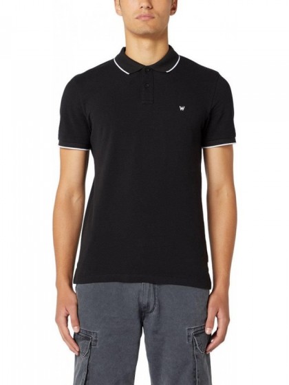 WRANGLER POLO SHIRT BLACK