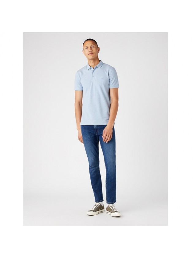WRANGLER POLO SHIRT LIGHT BLUE
