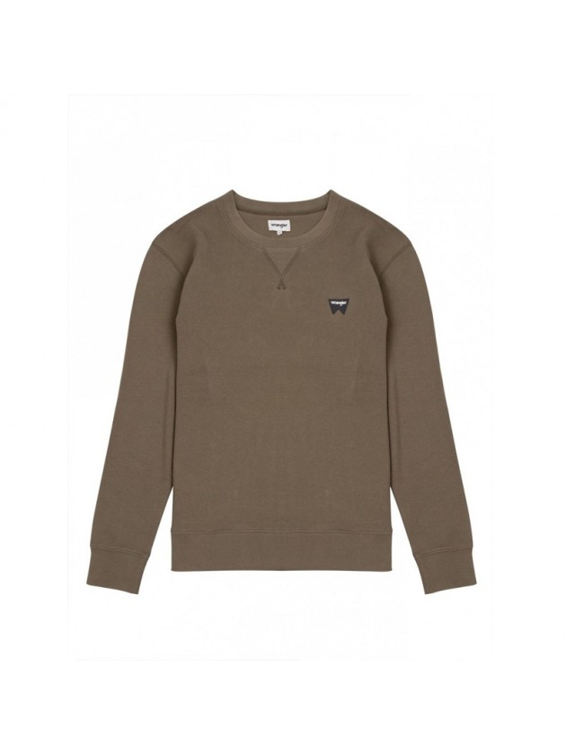 WRANGLER SWEATSHIRT OLIVE GREEN