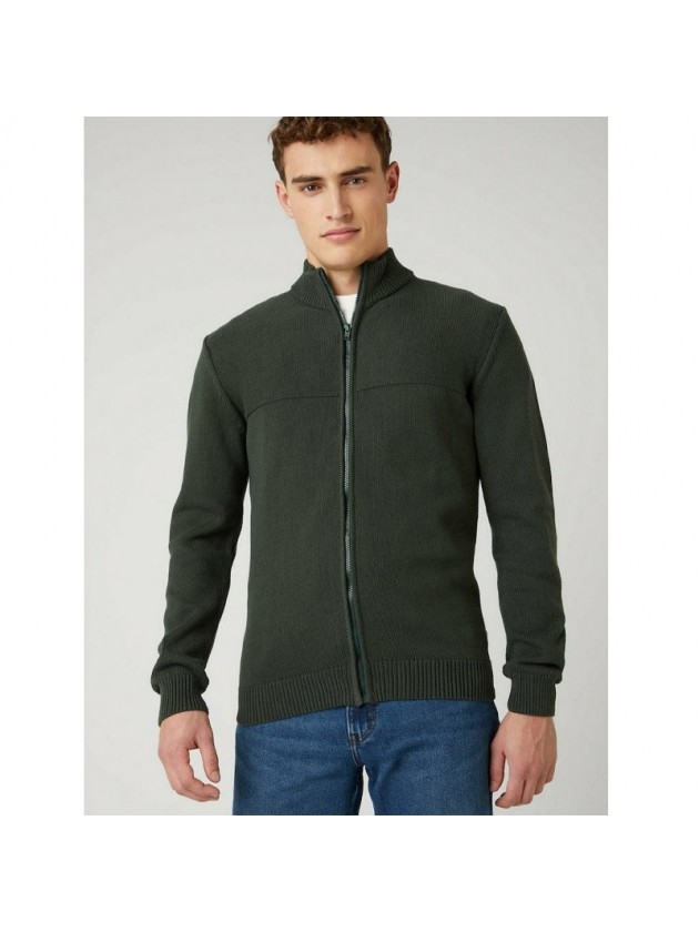 WRANGLER KNITWEAR JACKET GREEN