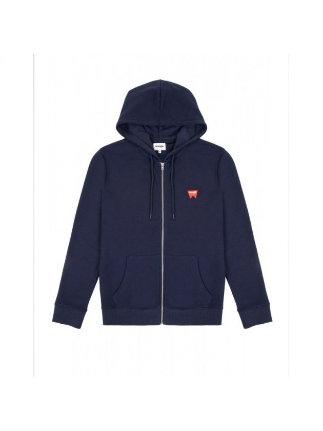WRANGLER HOODIED JACKET BLUE