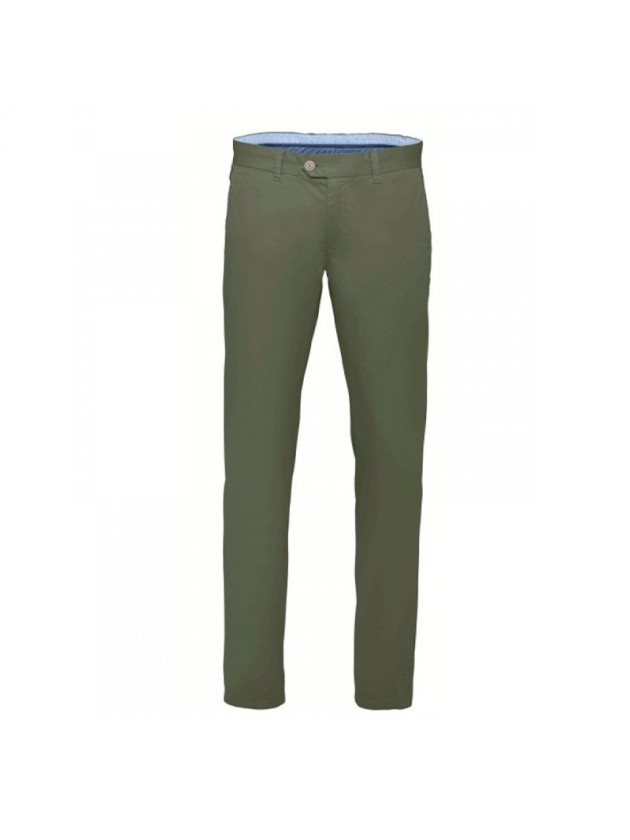 FYNCH HATTON CHINOS OLIVE GREEN