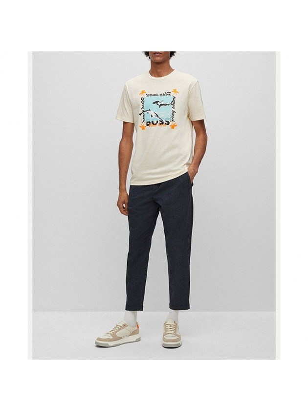 BOSS T-SHIRT BEIGE