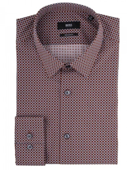 BOSS SHIRT MAROON