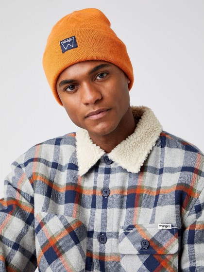WRANGLER ΣΚΟΥΦΟΣ ΜΟΝΟΧΡΩΜΟΣ ΠΟΡΤΟΚΑΛΙ
