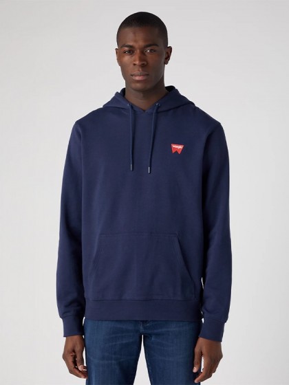 WRANGLER ΦΟΥΤΕΡ ΜΕ ΚΟΥΚΟΥΛΑ NAVY