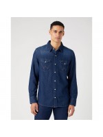 WRANGLER ΠΟΥΚΑΜΙΣΟ ΤΖIΝ ΜΠΛΕ