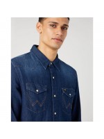 WRANGLER ΠΟΥΚΑΜΙΣΟ ΤΖIΝ ΜΠΛΕ