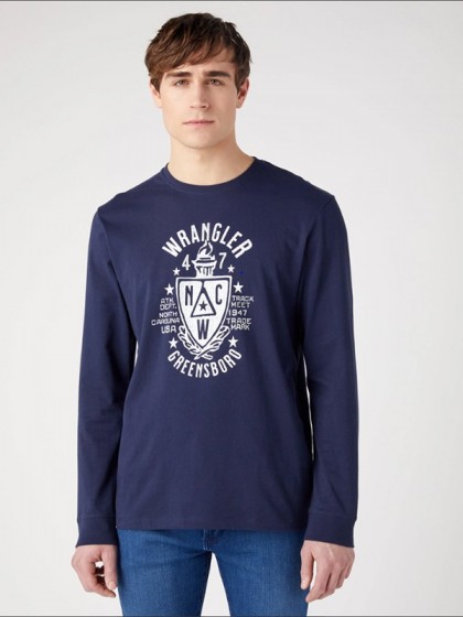 WRANGLER ΜΠΛΟΥΖΑ MAKΡYMANIKH NAVY