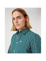 WRANGLER  ΠΟΥΚΑΜΙΣΟ ΚΑΡΩ ΠΡΑΣΙΝΟ