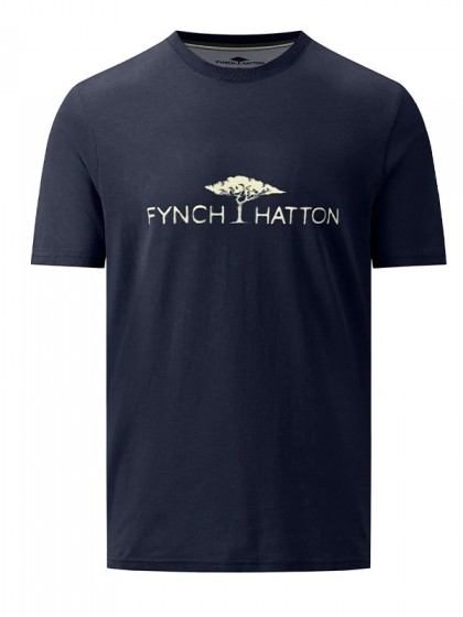 FYNCH-HATTON ΜΠΛΟΥΖΑ ΜΕ ΣΤΑΜΠΑ NAVY