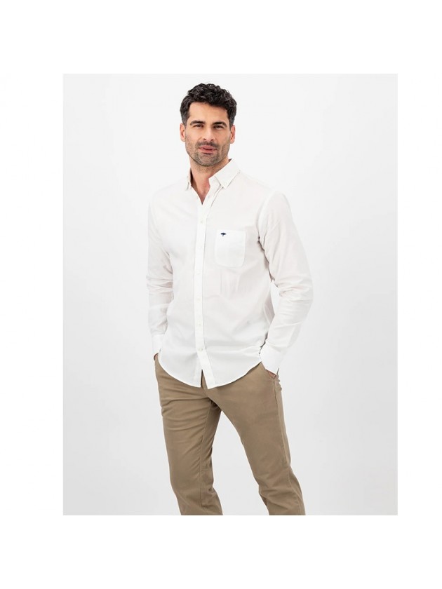 FYNCH HATTON SHIRT LIGHT BLUE