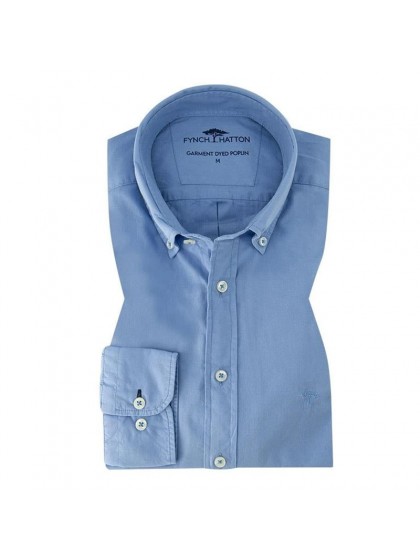 FYNCH HATTON SHIRT LIGHT BLUE