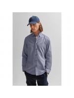 BOSS SHIRT WITH BUTTON IN THE COLLAR RAF