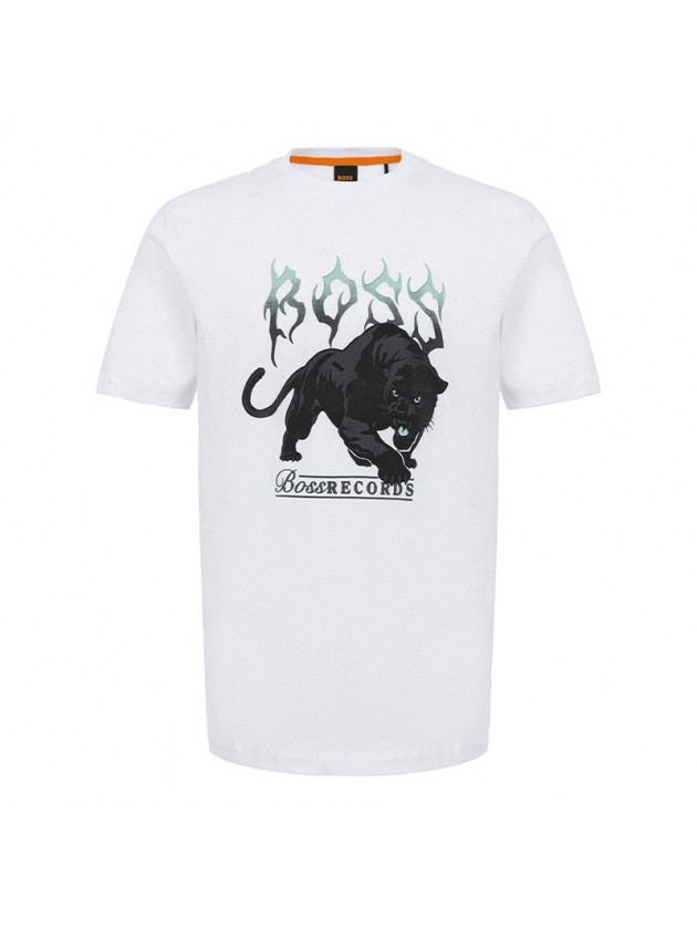 BOSS ΜΠΛΟΥΖΑ ΜΕ ΣΤΑΜΠΑ ΛΕΥΚΗ