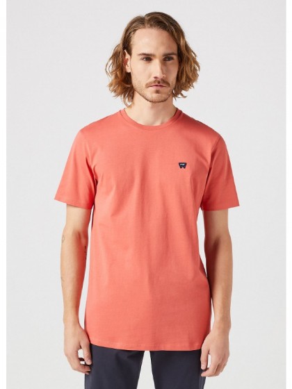 WRANGLER ΜΠΛΟΥΖΑ ΜΟΝΟΧΡΩΜΗ ΡΟΔΙ