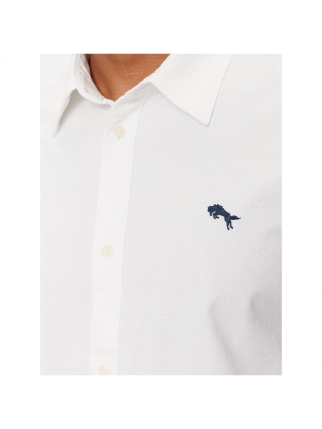 WRANGLER ΠΟΥΚΑΜΙΣΟ OXFORD ΛΕΥΚΟ