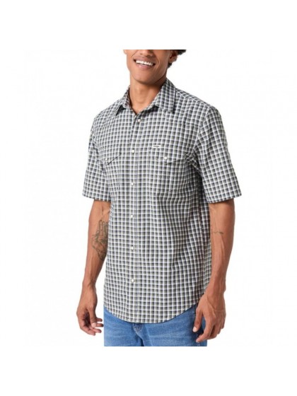 WRANGLER ΠΟΥΚΑΜΙΣΟ ΚΑΡΩ ΛΑΔΙ-ΓΚΡΙ