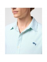WRANGLER ΠΟΥΚΑΜΙΣΟ ΡΙΓΕ ΠΡΑΣΙΝΟ