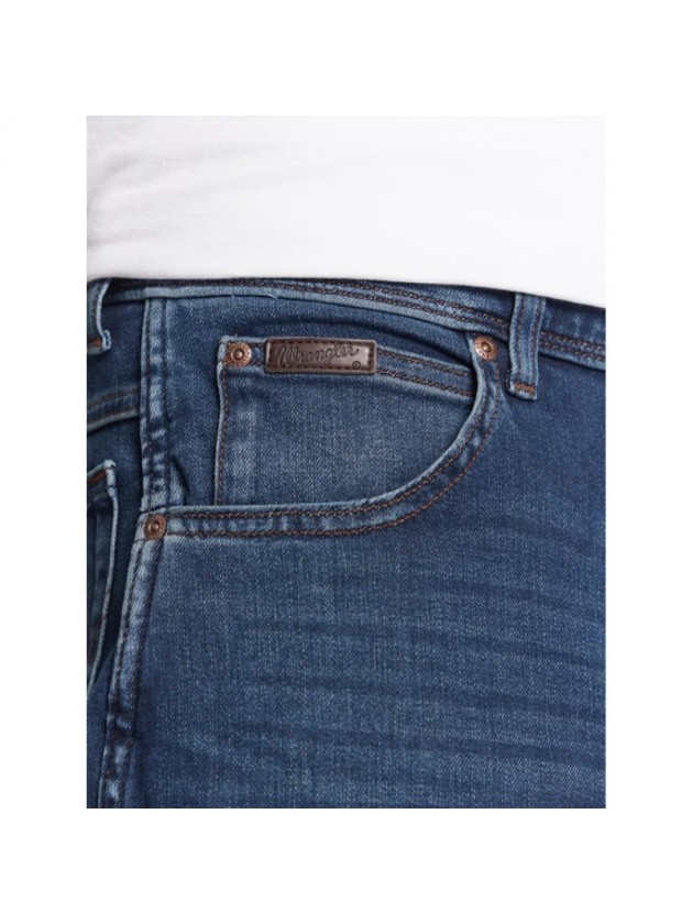 WRANGLER FABRIC TROUSER BLUE
