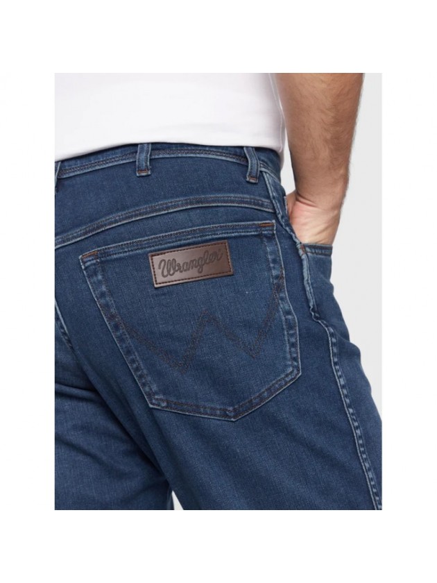 WRANGLER FABRIC TROUSER BLUE