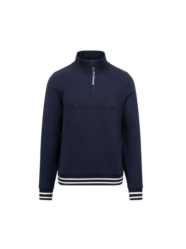 FYNCH HATTON ΦΟΥΤΕΡ ZIP ΑΝΑΓΛΥΦΟ NAVY