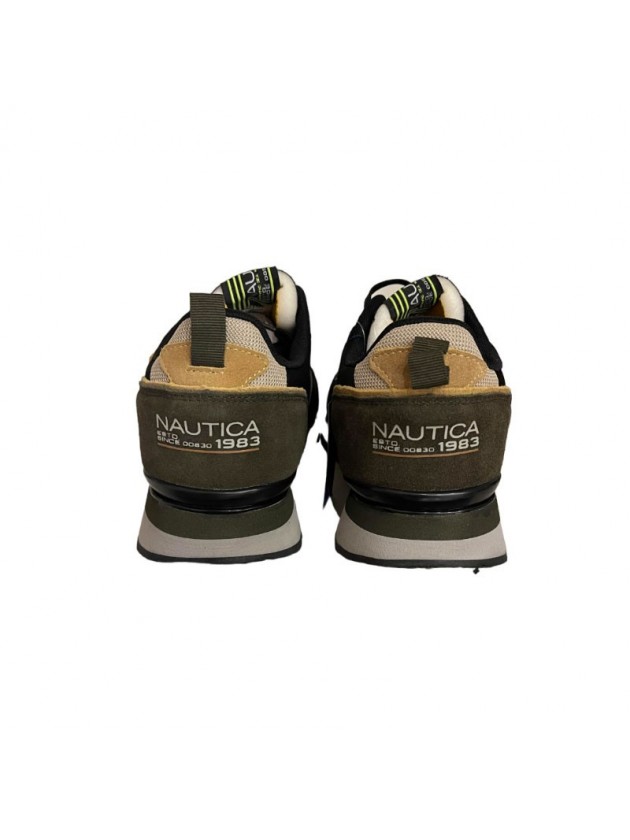 NAUTICA SNEAKERS ΜΑΥΡΑ