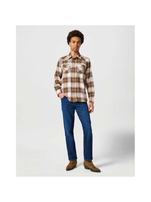 WRANGLER ΠΟΥΚΑΜΙΣΟ ΚΑΡΩ ΚΑΦΕ