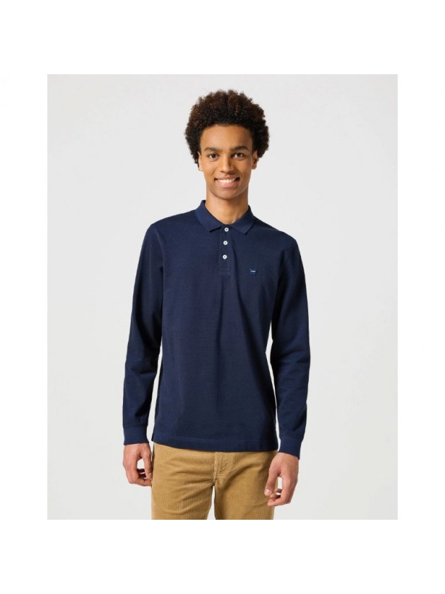 WRANGLER ΜΠΛΟΥΖΑ ΠΟΛΟ ΜΠΛΕ