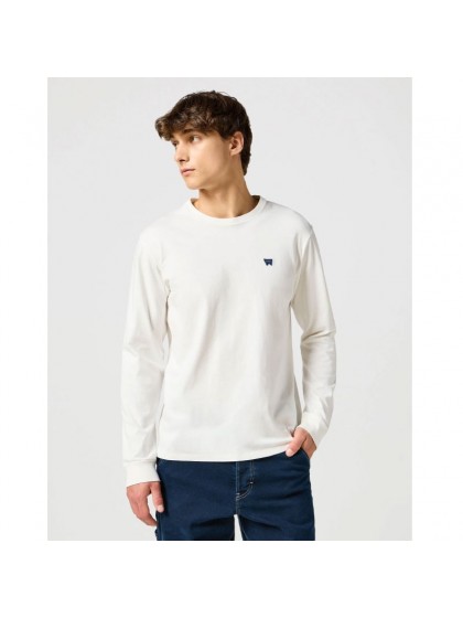 WRANGLER ΜΠΛΟΥΖΑ ΜΕ ΣΤΑΜΠΑ ΛΕΥΚΗ