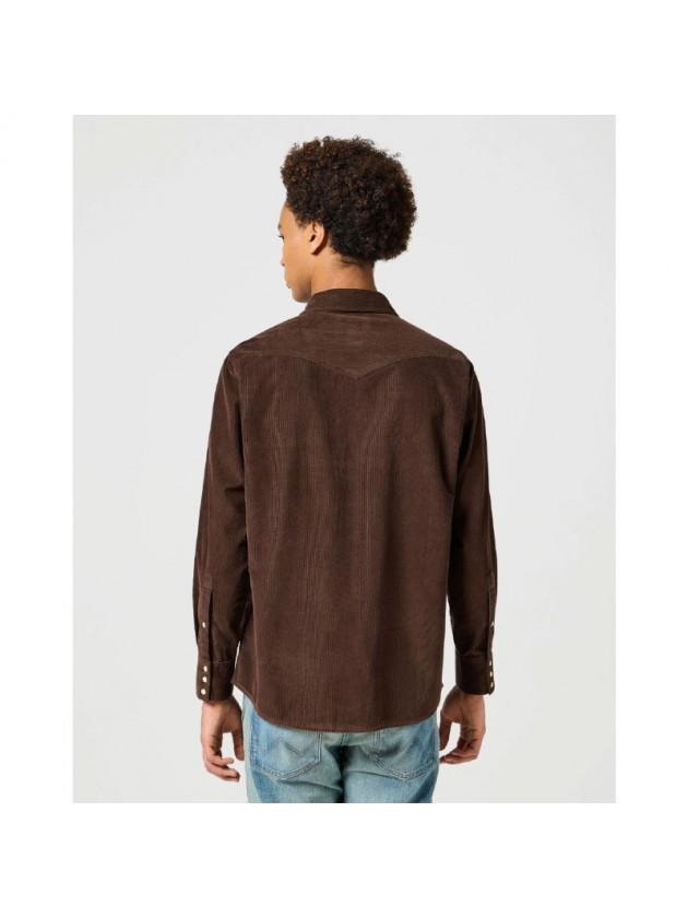 WRANGLER ΠΟΥΚΑΜΙΣΟ ΚΟΤΛΕ ΚΑΦΕ