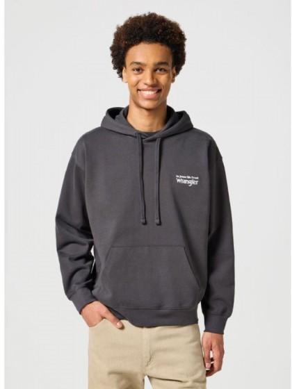 WRANGLER ΦΟΥΤΕΡ ΜΕ ΚΟΥΚΟΥΛΑ ΜΑΥΡΟ