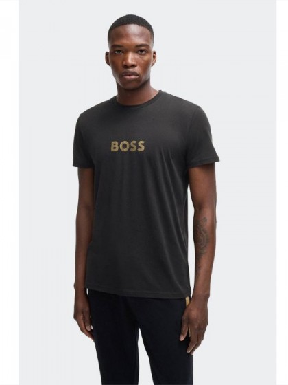 BOSS ΜΠΛΟΥΖΑ ΜΕ ΣΤΑΜΠΑ ΜΑΥΡΗ