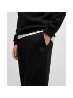 BOSS PANTS MONOCHROME BLACK