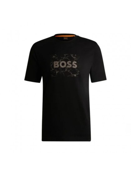 BOSS ΜΠΛΟΥΖΑ ΜΕ ΣΤΑΜΠΑ ΜΑΥΡΗ
