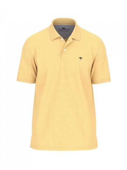 FYNCH HATTON POLO SHIRT YELLOW