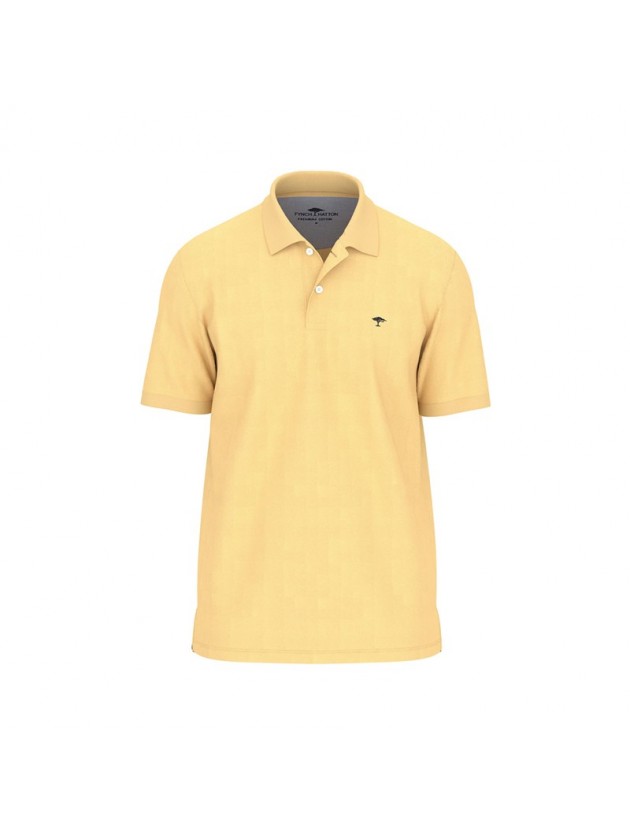 FYNCH HATTON POLO SHIRT YELLOW