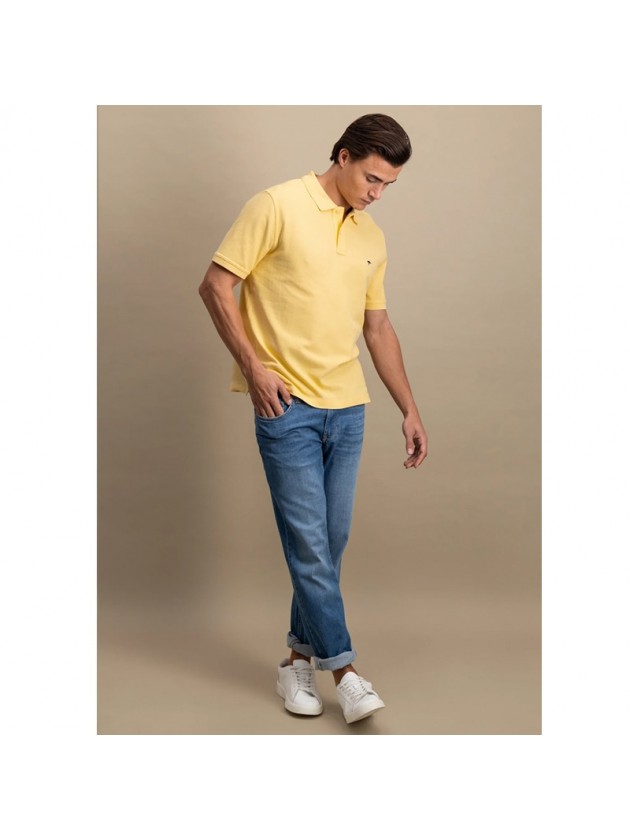 FYNCH HATTON POLO SHIRT YELLOW