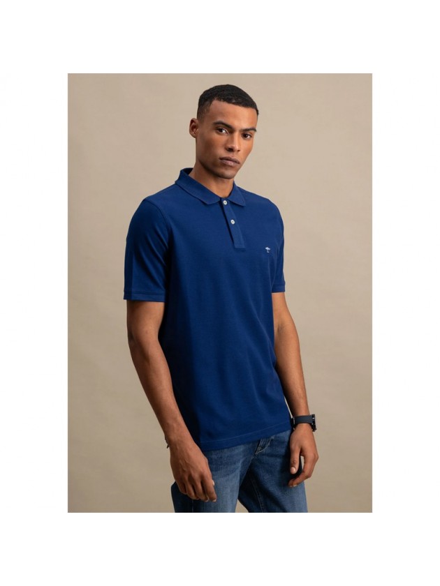 FYNCH HATTON POLO SHIRT BLUE