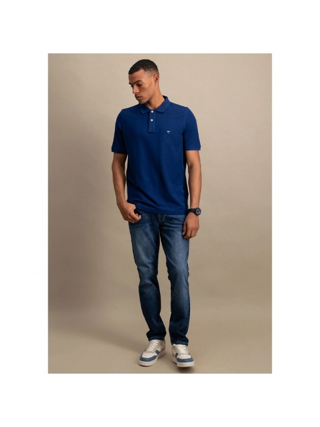 FYNCH HATTON POLO SHIRT BLUE