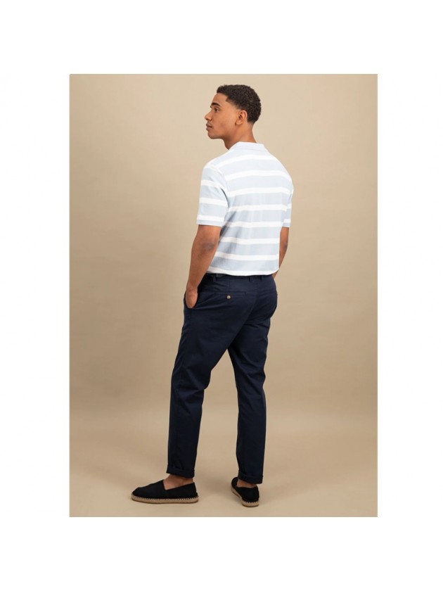 FYNCH HATTON POLO SHIRT BLUE