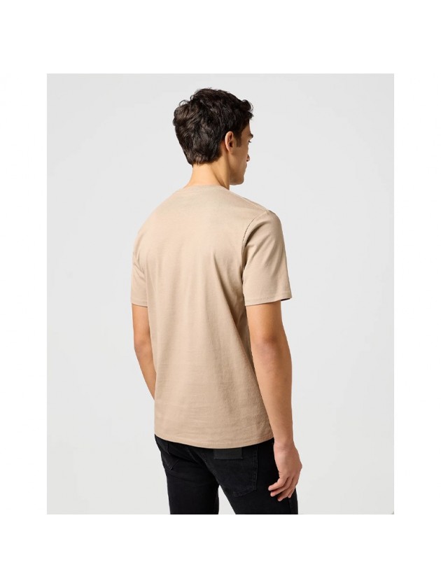 WRANGLER T-SHIRT OFF WHITE