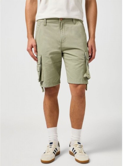 WRANGLER CARGO SHORTS CASEY OLIVE GREEN