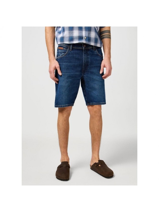 WRANGLER JEANS SHORTS BLUE