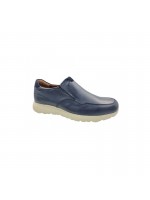 SOFTIES LEATHER SHOES BLUE