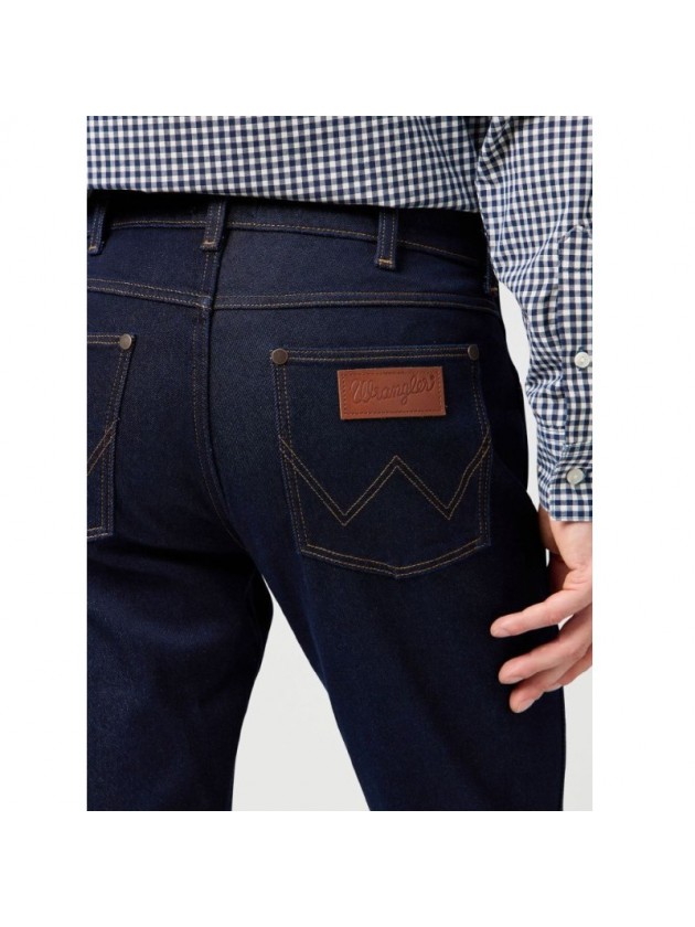 WRANGLER ΠΑΝΤΕΛΟΝΙ JEAN GREENSBORO ΜΠΛΕ REGULAR FIT