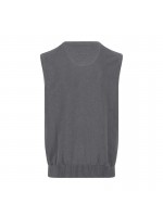 FYNCH HATTON KNITTED JACKET LIGHT GREY