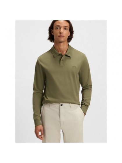 BOSS KHAKI POLO SHIRT