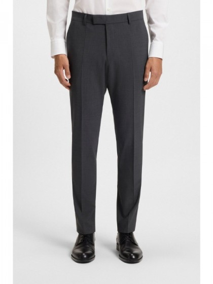 ΠΑΝΤΕΛΟΝΙ ΥΦΑΣΜΑΤΙΝΟ ΓΚΡΙ SLIM FIT